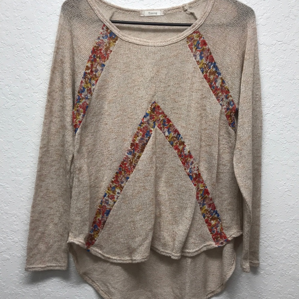 High Low sweater